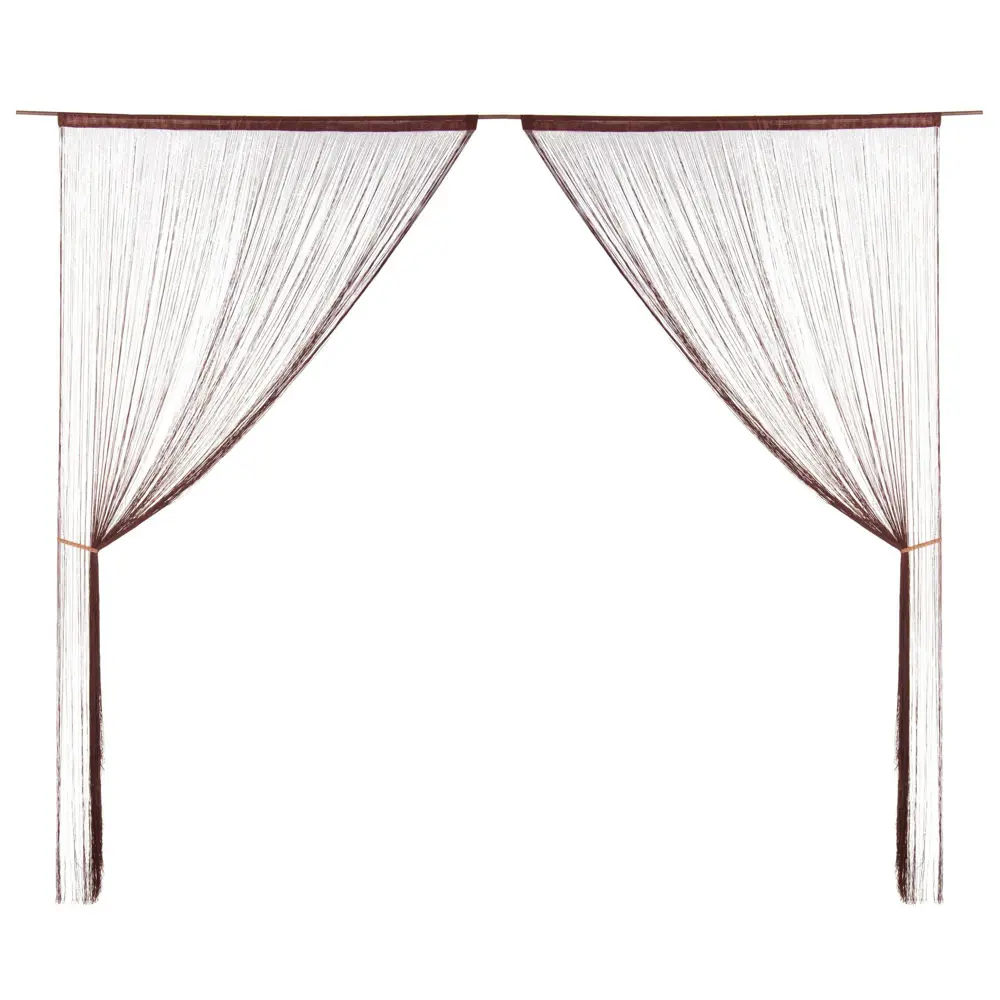 Кисея 150х280 см однотон цвет шоколад Santreyd STLM-2020953