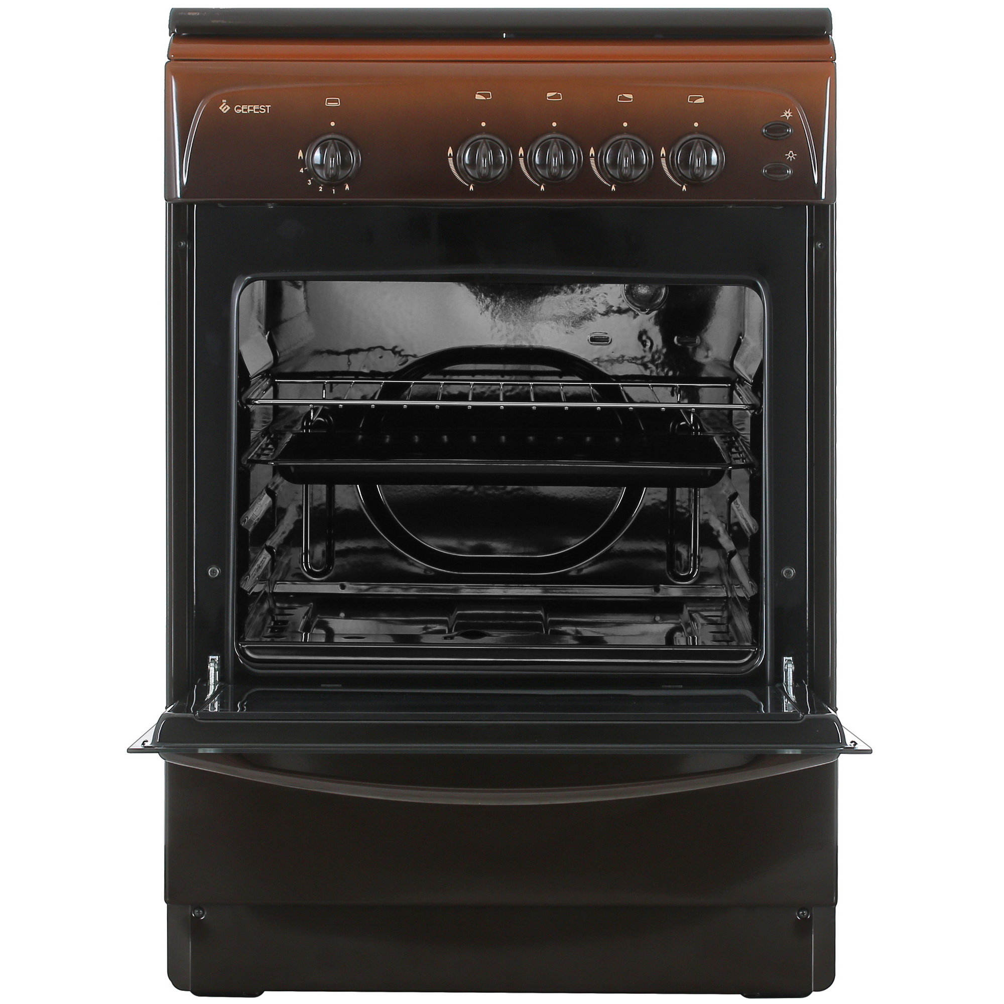 9114579 Газовая плита Gefest GS 1206 B GC коричневый STDN-0112477 - Вид №7