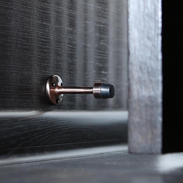 Дверной стопор простой , 35х35х75 мм, антик бронза LJPS0051 Public Steel Россия 