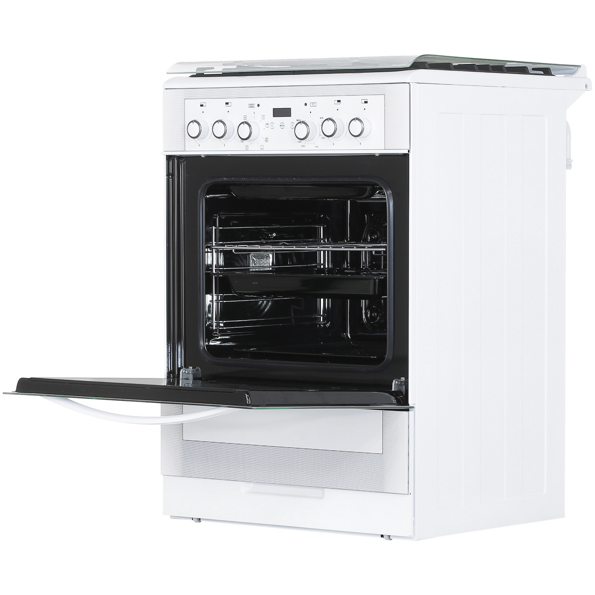 9905001 Комбинированная плита Gefest ПГЭ 6302-04 0040 белый STDN-0089026 - Вид №4