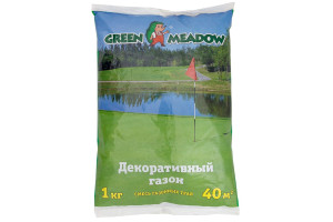 16255808 Семена газона Декоративный газон Солнечный 1 кг 4607160330693 GREEN MEADOW