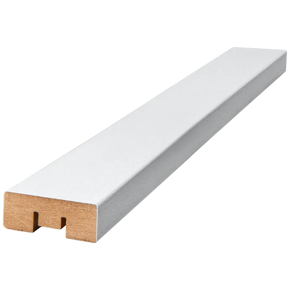 PORTIKA Декоративная рейка МДФ белая для современного интерьера 85314189 STLM-1385399