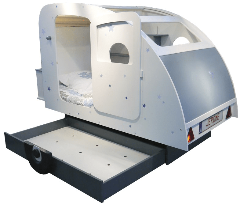 Mathy by Bols Односпальная контейнерная кровать из МДФ Lits creatifs sun-id-1351550 - Вид №5