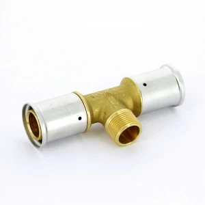 Тройник НР пресс HENCO 32x3/4x32