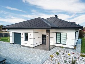 Модульная металлическая кровельная плита