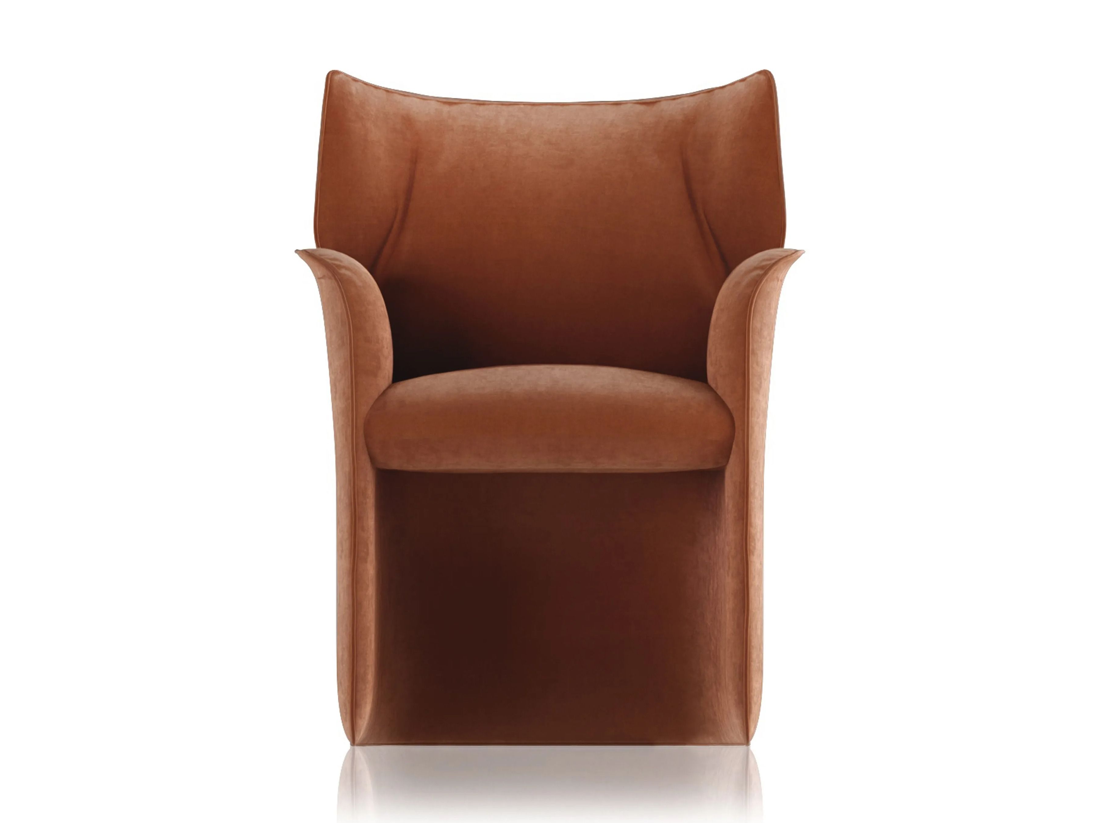 Тканевое кресло с подлокотниками Natuzzi Italia пышные ARCH-00099795