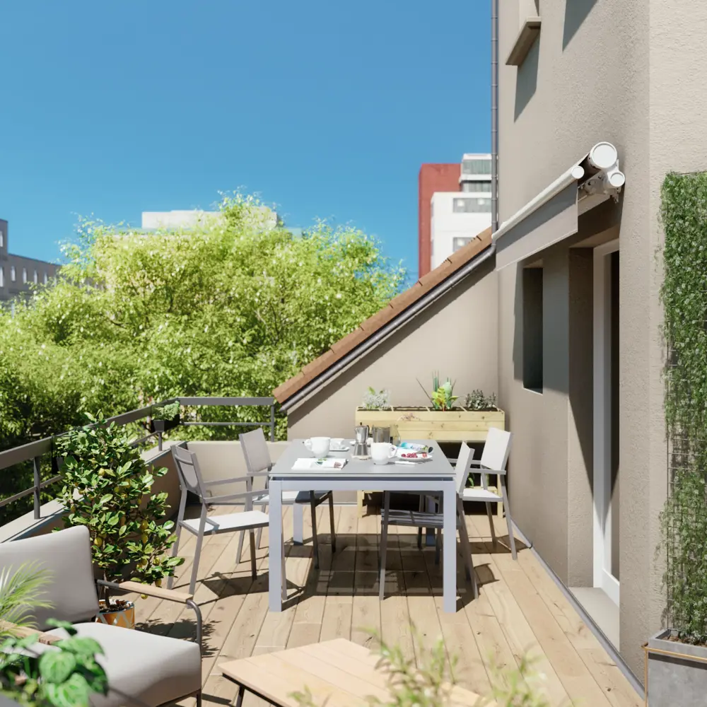 Маркиза механическая Naterial Calima 4x3м цвет серый STLM-2044871 - Вид №11