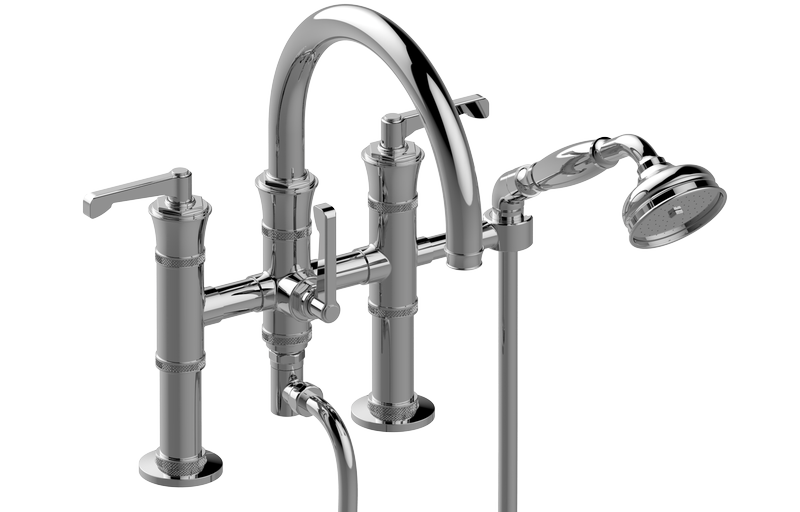 E-11658-LM60B Смеситель для ванной с душевым комплектом GRAFF Vignola