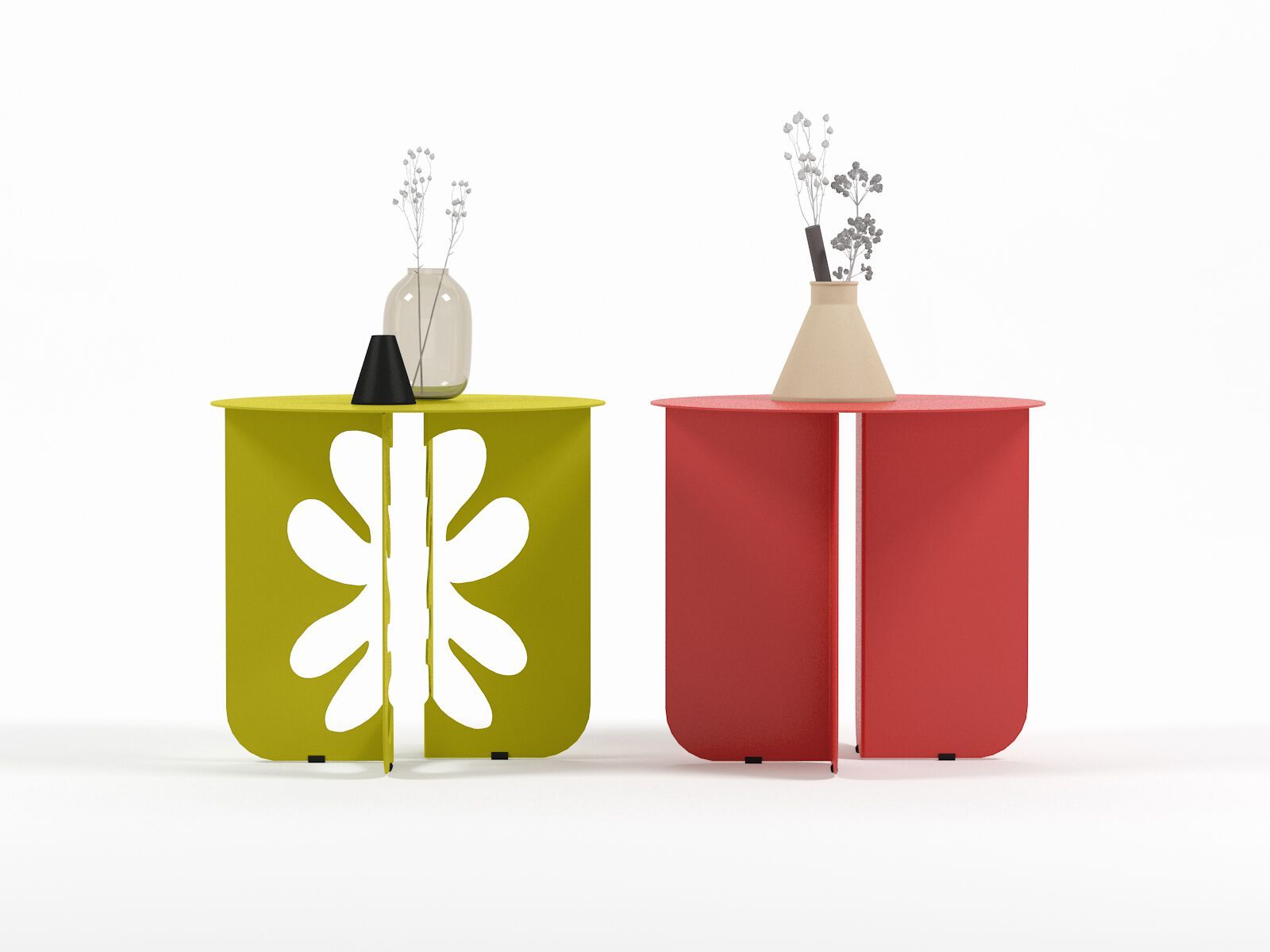 Круглый стол из листового металла Shishka Project Art Table ARCH-00045086 - Вид №3