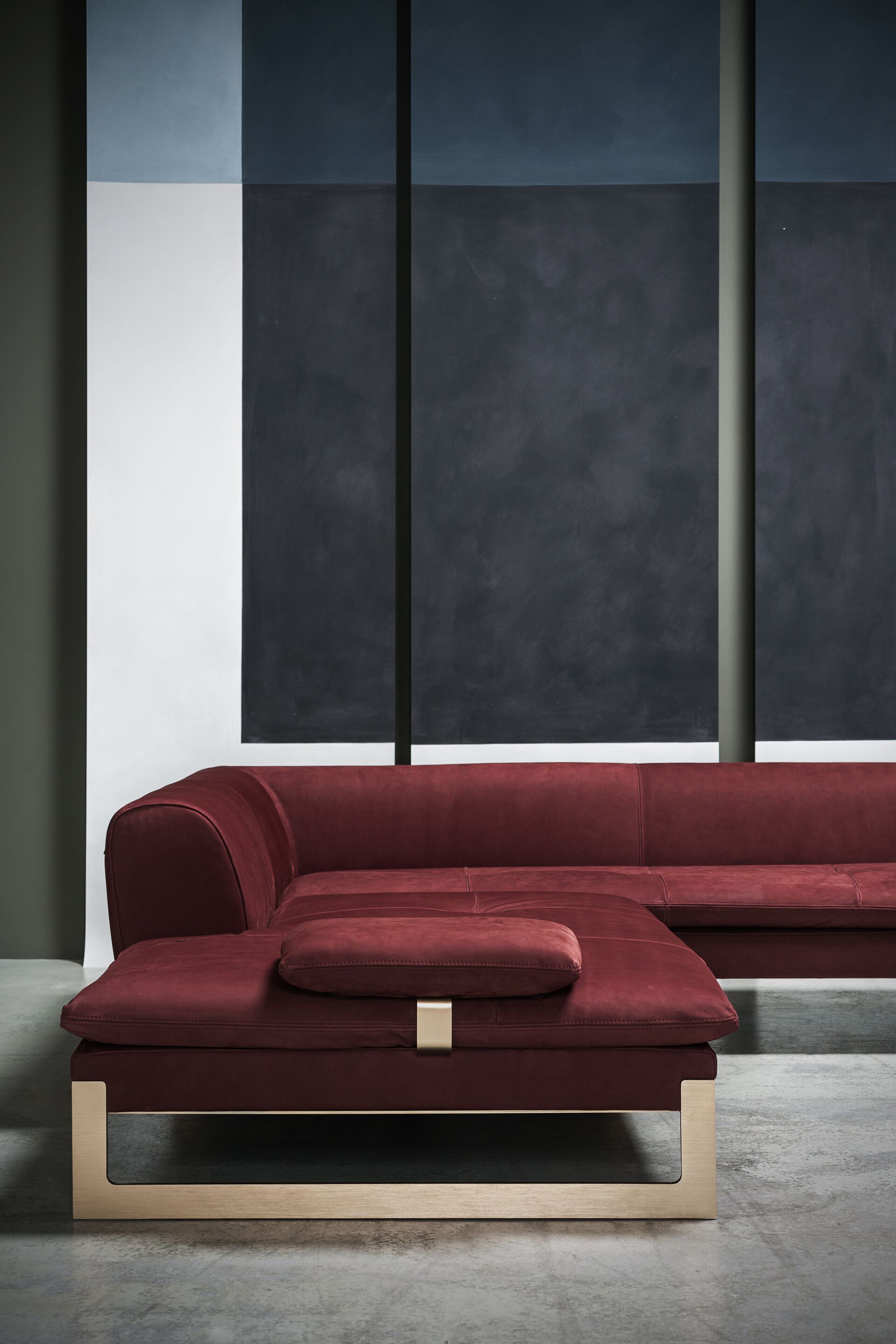 Кожаный модульный угловой диван Baxter Виктор ARCH-00001054 - Вид №4