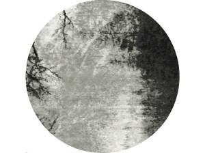 Круглый ковер / шерстяной ковер
