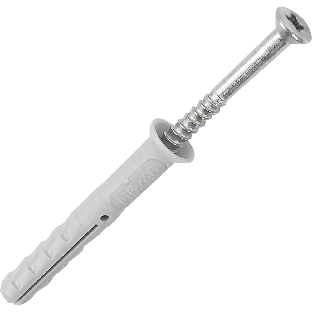 Дюбель-гвоздь потайной Fischer нейлон 6x40 мм 50 шт STLM-2110958