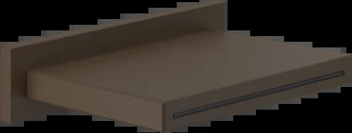 Излив для душа 20293 845 Gessi Anello ТЕМНАЯ БРОНЗА