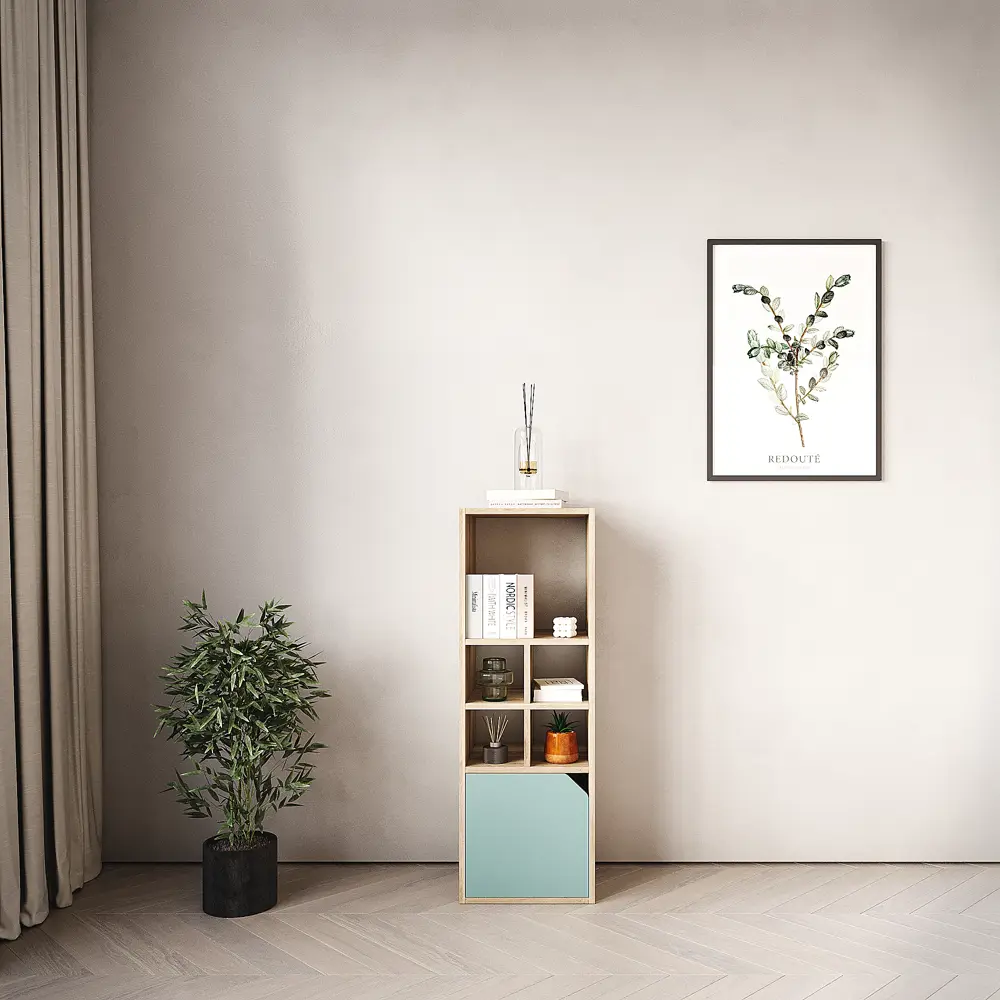 Стеллаж KONSENSA Руан 3 секции 36x104x31.7 см ЛДСП цвет дуб комано STLM-2059283 - Вид №8