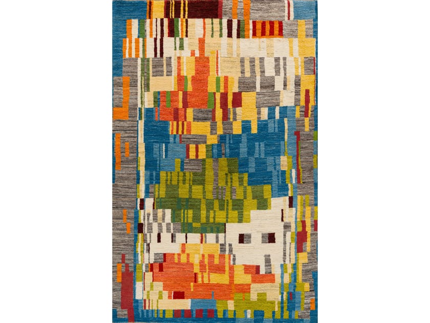 Прямоугольный шерстяной ковер Zollanvari Gabbehs Glitch ARCH-00023805