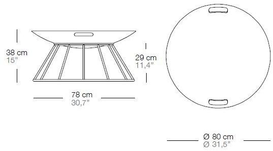 Bivaq Алюминиевый мангал Illa sun-id-1356670 - Вид №2