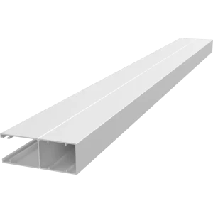 Комплект направляющих алюм профилей для рольставни L.155 белый