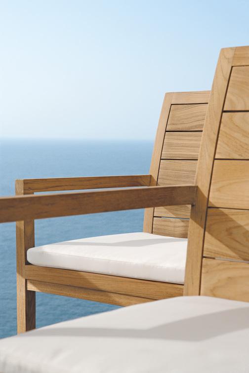 Стул teak 130 Manutti Siena MNST855 - Вид №2