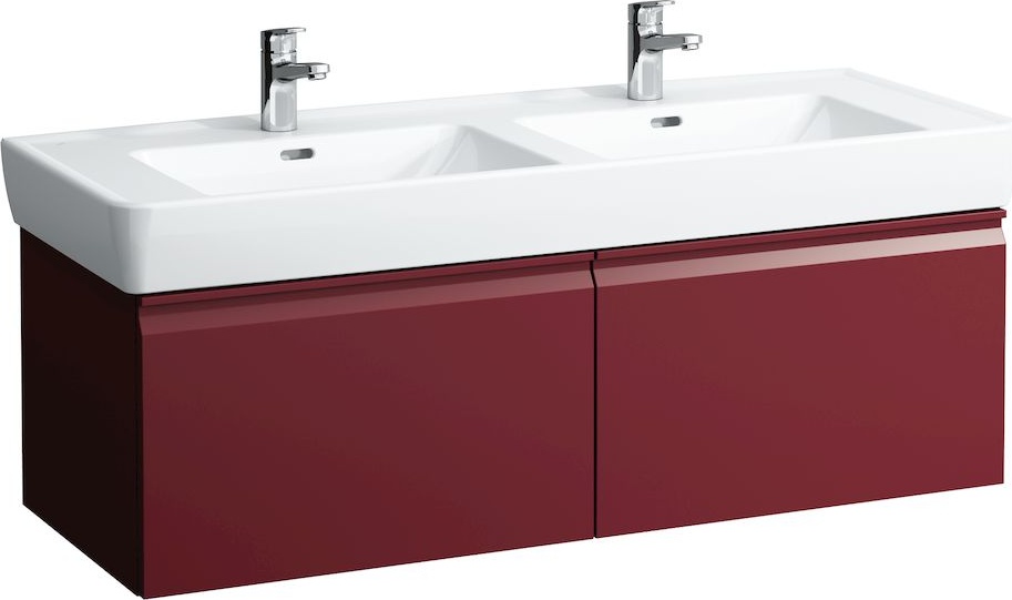 H4830810959991 Шкафчик под раковину с сифоном, экономящим пространство, для раковины 814967, 2 выдвижных ящика LAUFEN PRO - Вид №25