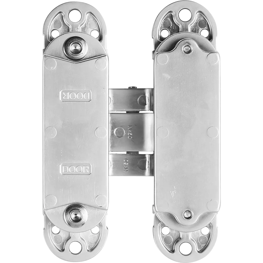 88906675 Петля дверная скрытая 120x30x30 мм ЦАМ цвет серебро STLM-0897352 Santreyd  - Вид №4