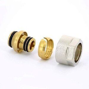 Соединитель обжим-В 20х3/4" EK никель евроконус WATTS