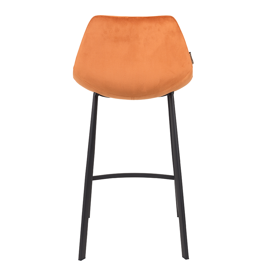 Стул высокий Franky оранжевый Dutchbone 1500068 - Вид №5