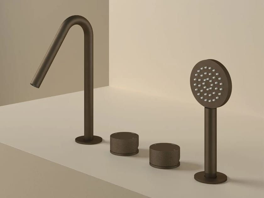 Набор для ванны с 4 отверстиями из латуни Hotbath Guy ARCH-00080002