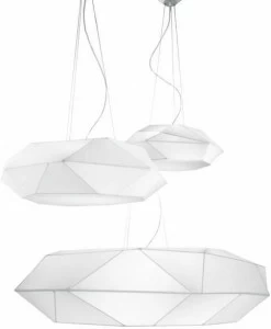 PANZERI Подвесной светильник из биэластичной ткани Viki L 4101