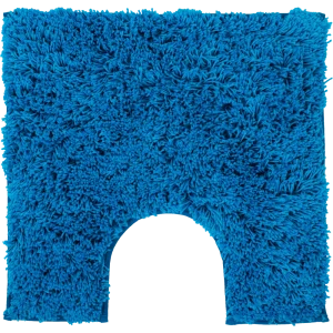 Коврик для туалета Sensea Twist, 55х55 см, микрофибра, цвет синий 15137325 STLM-2044050
