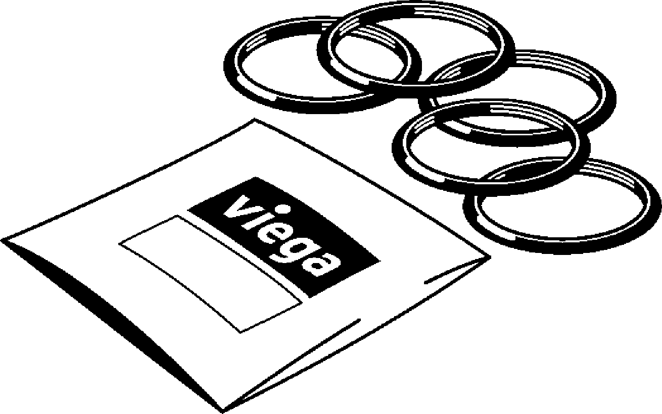 Viega Комплект запчастей 2169.21 (775872) 775 872 - Вид №1