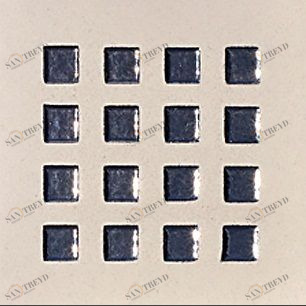 Вставка Глазго беж 60х60 Керамика Будущего sun-id-322890