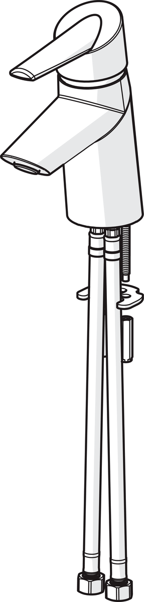 Oras 2710F Смеситель для умывальника 2710F Optima Хром  - Вид №10