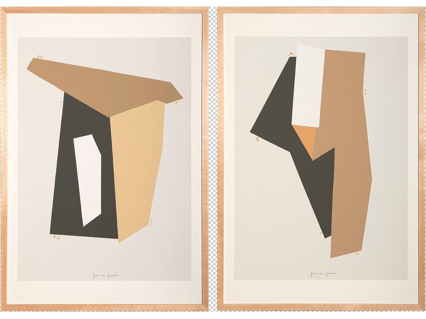 Бумажная картина NOVOCUADRO ART COMPANY Хайме Хурадо ARCH-00022930 - Вид №1