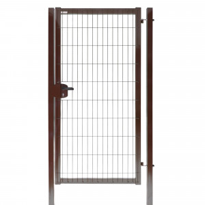 82035918 Калитка Grand Line, Medium 2.03x1.0 м коричневая RAL 8017