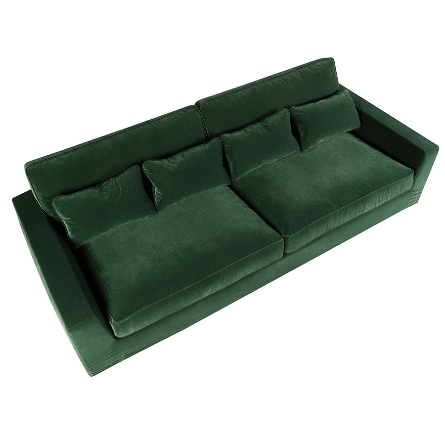 Диван New York, четырехместный, зеленый Sits S1477 - Вид №7