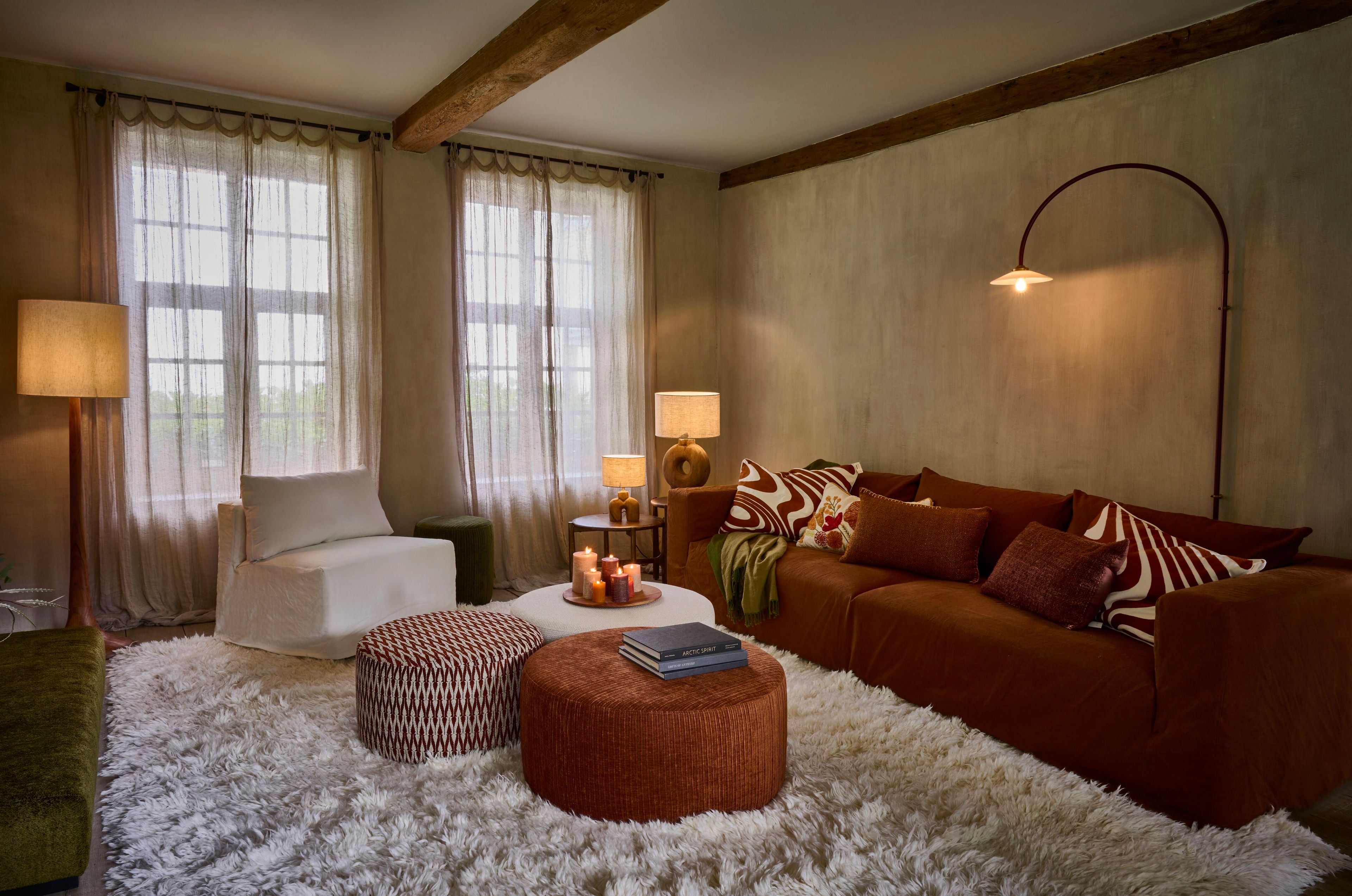 Прямоугольная подушка из хлопка POMAX Бриндизи ARCH-00083326 - Вид №3