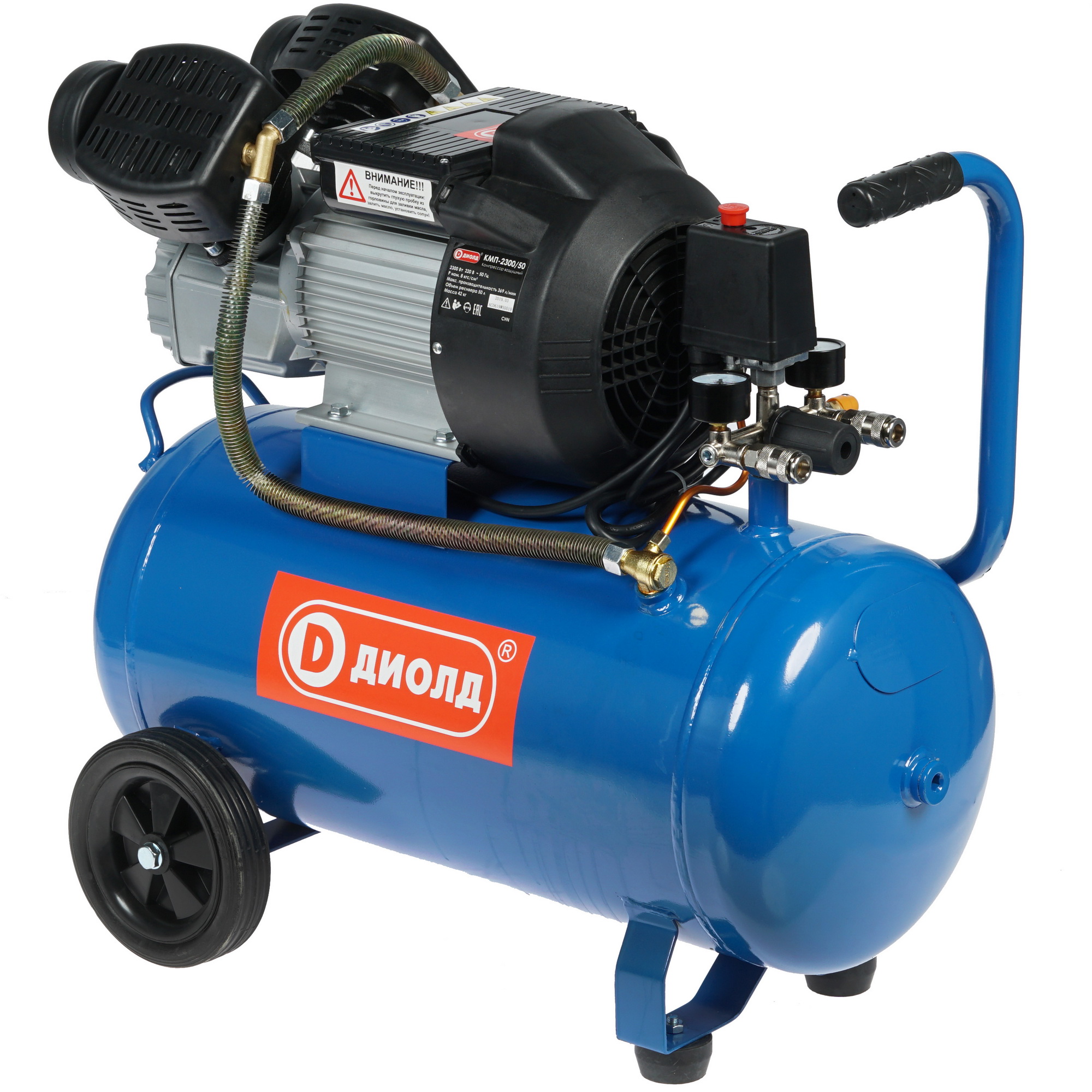 Компрессор поршневой масляный Диолд КМП-2300/50 8106179 STDN-0005713