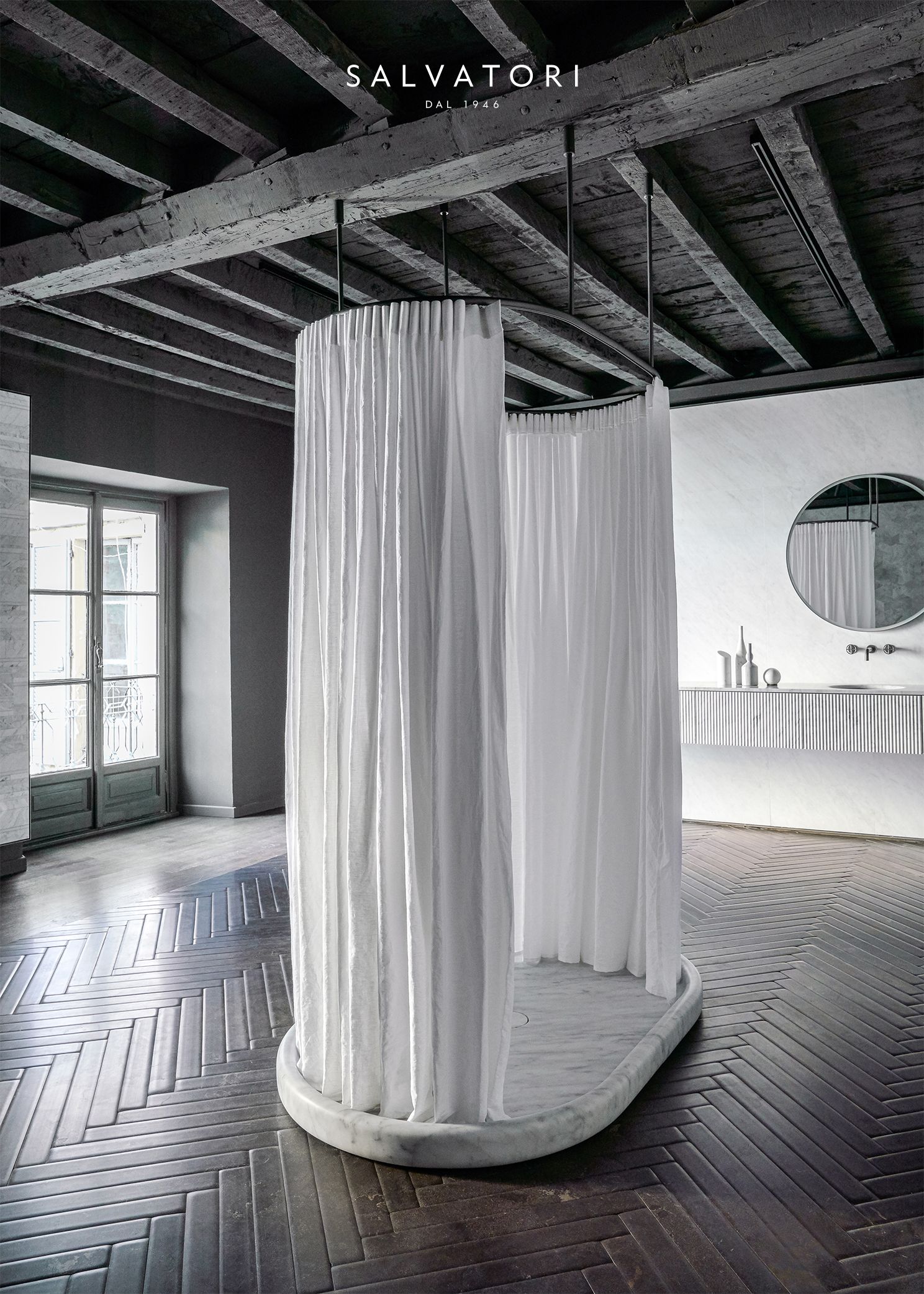 Мраморный поддон для душа Salvatori Balnea ARCH-00114348 - Вид №6