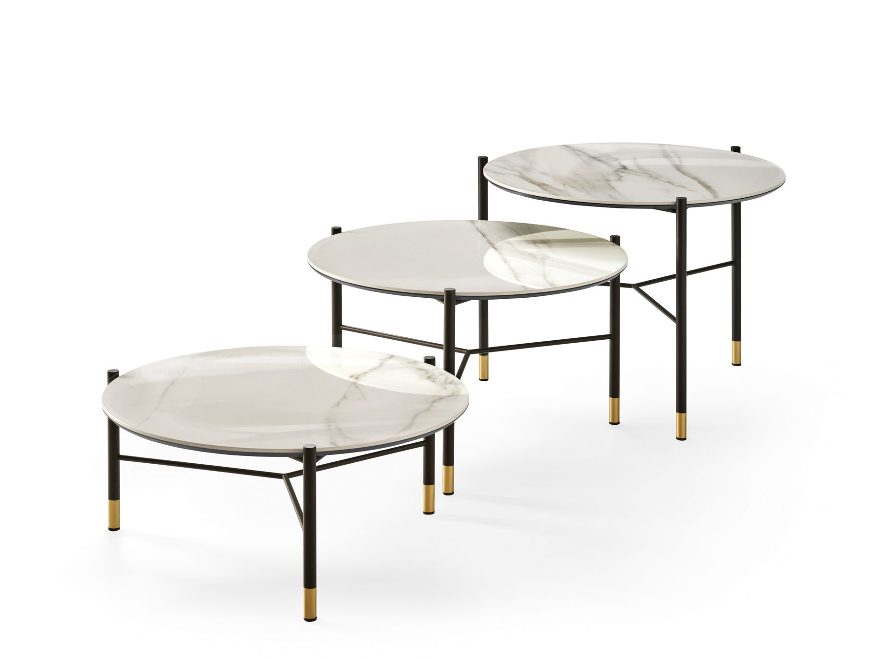 Круглый керамический журнальный столик EFORMA JACK ARCH-00127419