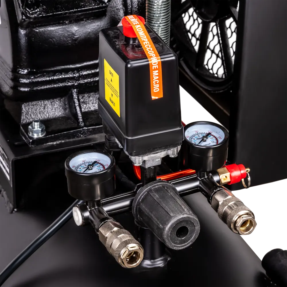 Компрессор масляный АЭРУС 2,2 кВт с ременным приводом 100 л 15308770 STLM-0005673 - Вид №6