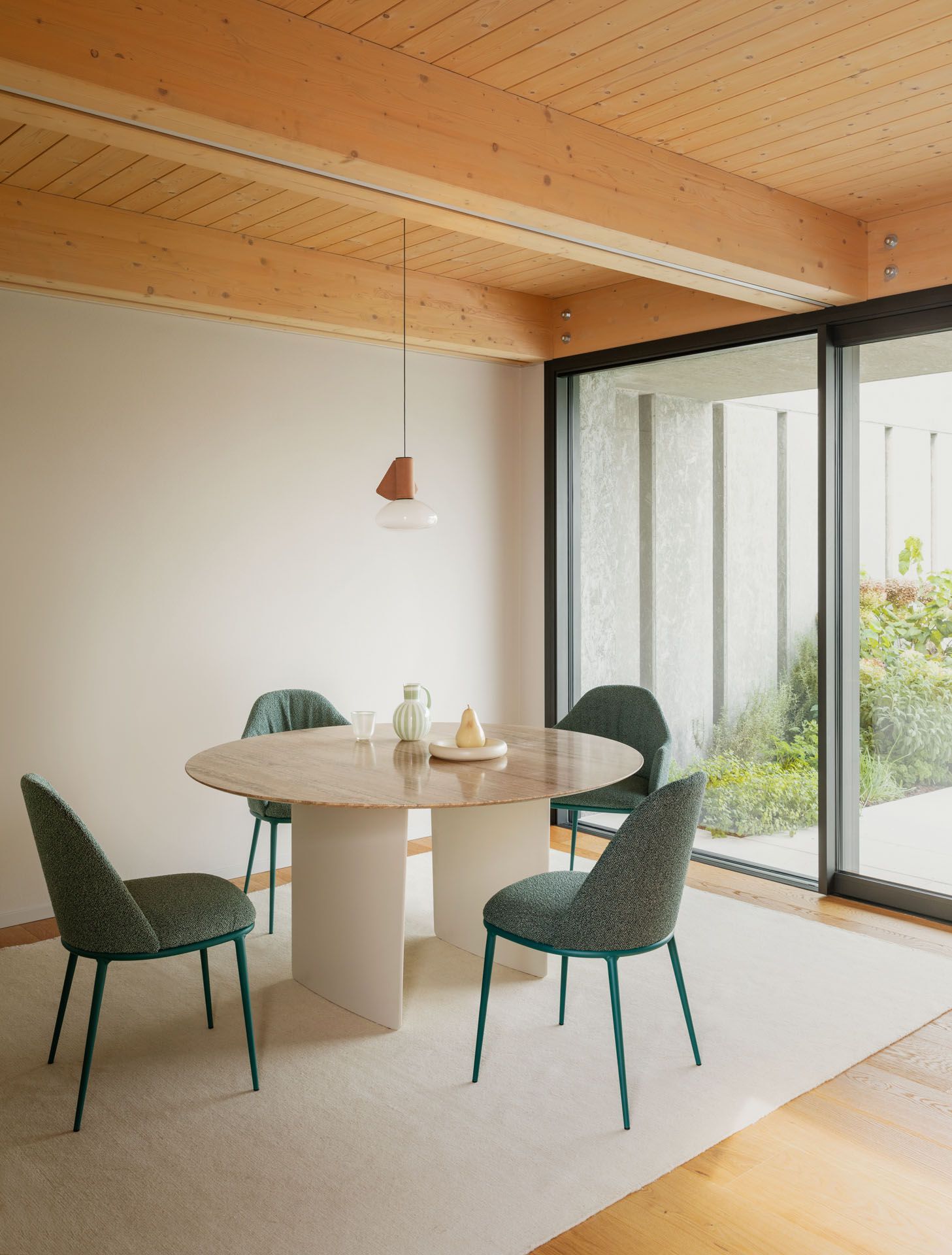 Круглый стол с металлическим основанием Midj фольга ARCH-00128392 - Вид №3