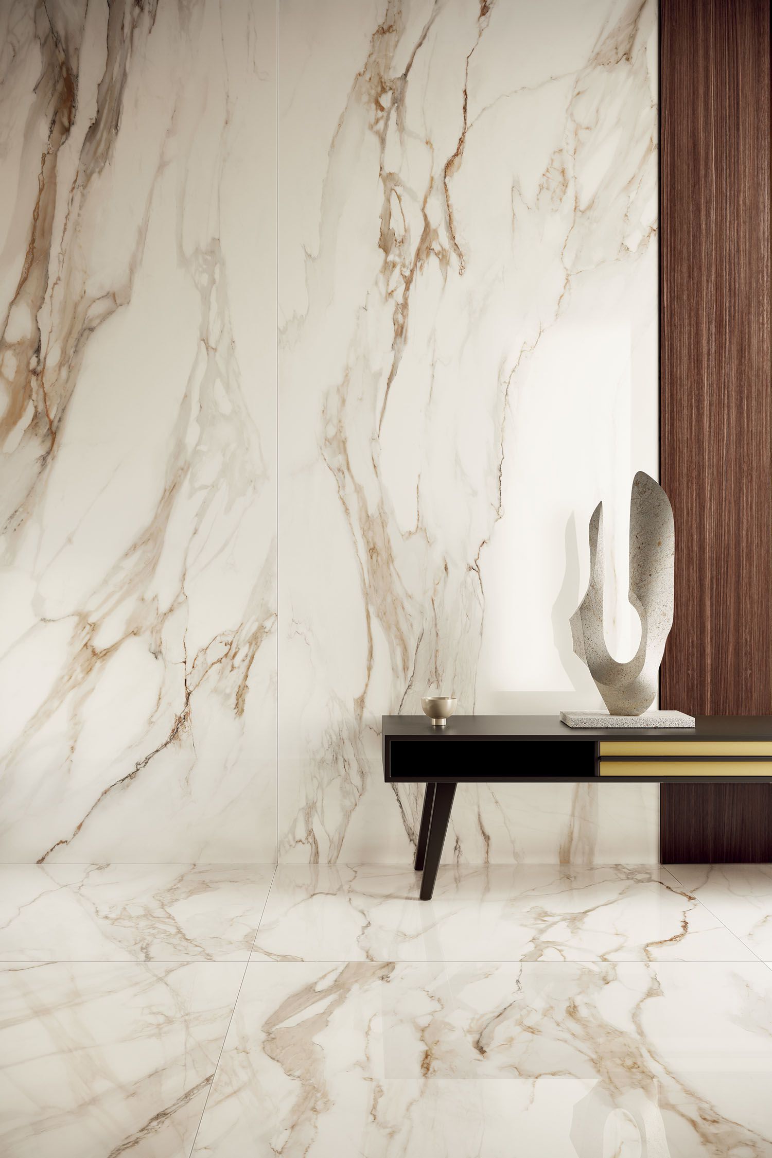 Керамогранит / напольное покрытие из ламинированного керамогранита с мраморным эффектом COTTO D'ESTE Starlight ARCH-00075569 - Вид №11