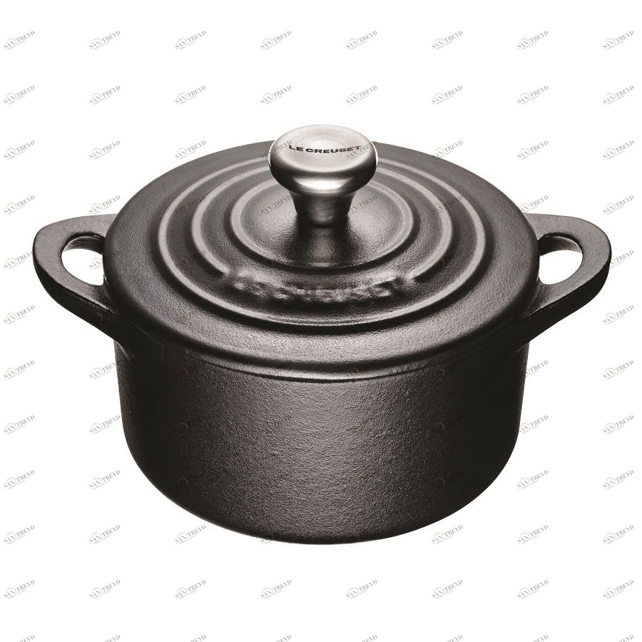Кокотница чугунная Le Creuset, Ø10 см, черная 21001100000461