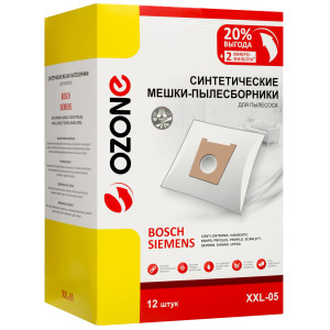 1645714 Комплект пылесборник и фильтр Ozone XXL-05