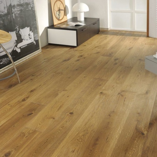 Паркетная доска Coswick Искусство и ремесло Вена Дуб Рустик (Гладкая) 2100х190 мм 11337919 - Вид №1