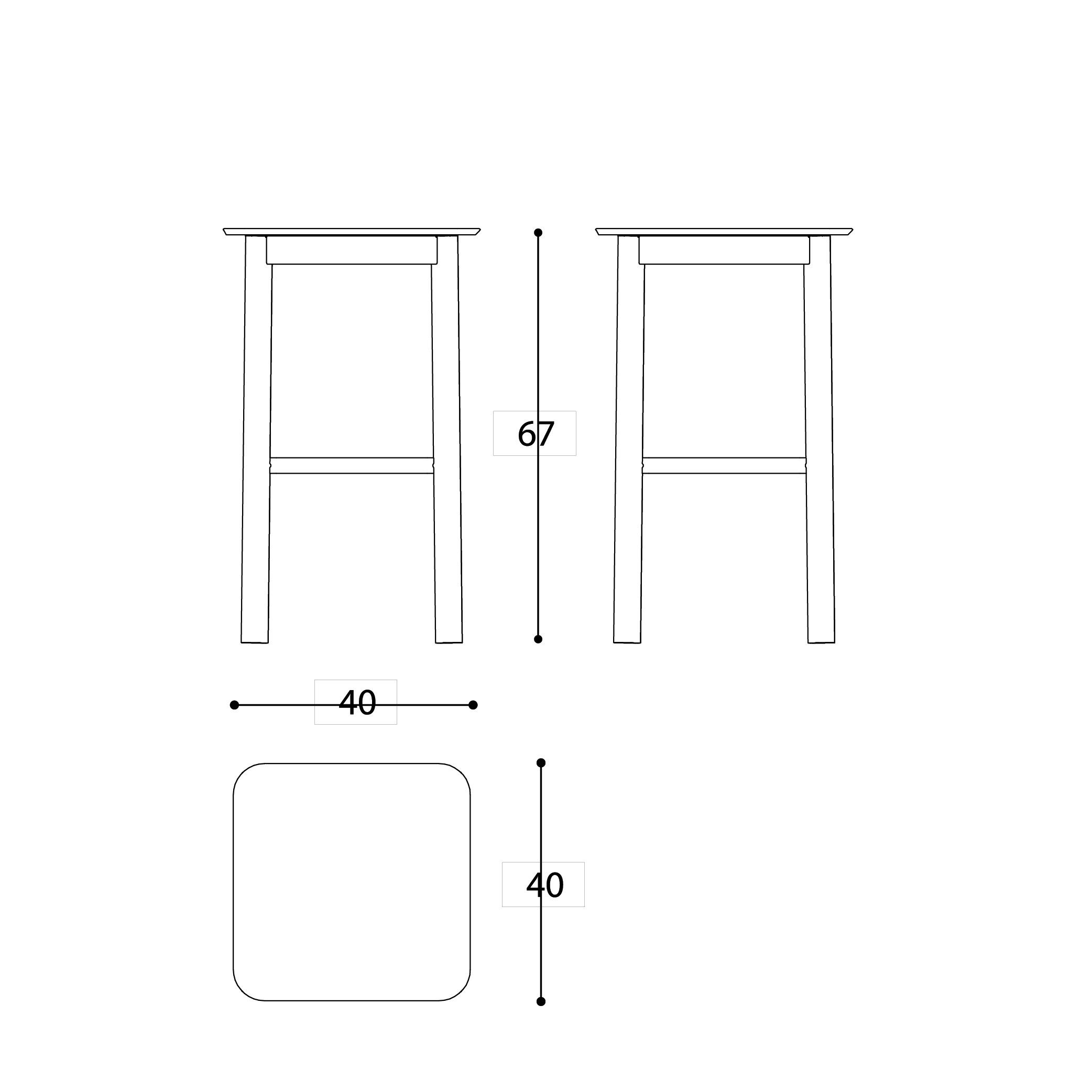 Алюминиевый стул с порошковым покрытием Varaschin ARCH-00041318 - Вид №3