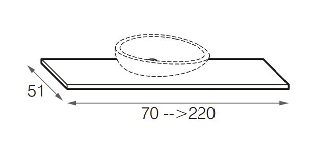 Plano Mastella  Freedom  Worktops & consoles - Вид №3