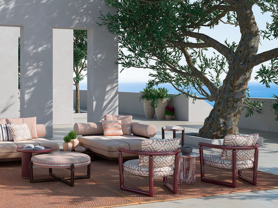 Тканевое кресло с подлокотниками CPRN HOMOOD Shapes 2025 ARCH-00128691 - Вид №2