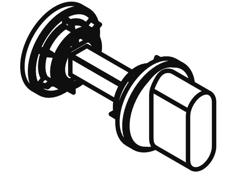 306XPMNRHT туалетная розетка HEWI Komponenten | Ersatzteile  - Вид №2