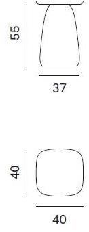 Novamobili Журнальный столик с полиуретановым лаком Details sun-id-1427346 - Вид №2